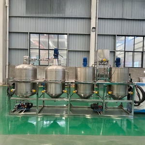 Equipo Completo Nuevo para Refinería de Petróleo: Máquina de Desgomificación, Desacidificación, Decoloración y Refinación de Aceite, Molino de Aceite de Acero Inoxidable para Cocina - Product Image 6