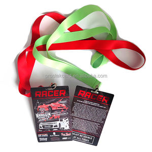 カスタマイズされたプリント高品質イベントバッジバックステージアクセスバッジVipパスバッジストラップ付き - Product Image 5