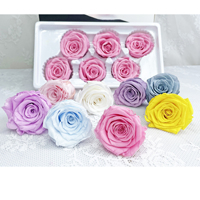 Idées cadeaux pour la Saint-Valentin : rose éternelle en boîte, fleur naturelle préservée