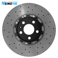 Kit de Pinzas de Freno Big Break con Discos de Cerámica de Carbono para Audi A6 A7 A8 OE 4M0615601P 350mm 28mm con 1 Año de Garantía