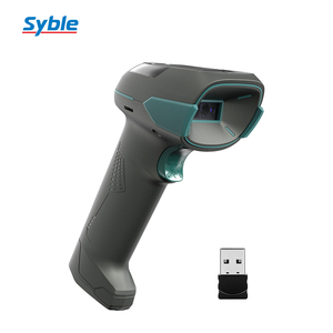 Nuevo producto Syble, escáner de código de barras inalámbrico de 2,4G, lector de código de barras láser 2D, escáneres <span class=keywords><strong>USB</strong></span> de código de barras QR de mano con cable 1D - Product Image 3