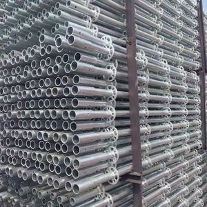 International Standards Layher Ringlock Scaffolding System Q235 Hot <b>Dipped</b> Galvanized Steel Ring Lock Scaffolding - Product Image 6