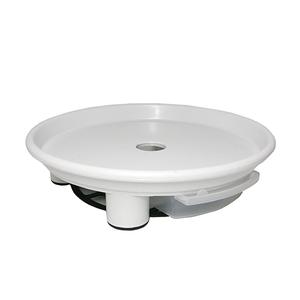 Plafarm Base Circular Blanca de Doble Capa para Macetas, N.º 2, Bandeja con Depósito de Agua Profundo, Plástico PP Resistente, Base para Macetas con Sistema de Goteo - Product Image 3