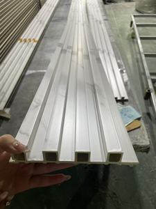 Panneau mural en WPC rainuré décoratif d'isolation acoustique, composite <span class=keywords><strong>bois</strong></span>-plastique pour intérieur - Product Image 5