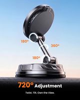Chargeur de voiture sans fil OEM avec logo personnalisé, base magnétique à charge rapide 25W avec verrouillage par aspiration, emballage personnalisé à marque privée pour votre entreprise