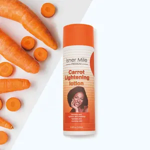 200ml Isner mile for all skin smooth and tightens skin elasticity hydrates carrot lightening lotion cream moisturizer