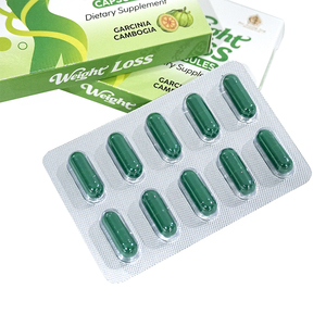 Natural Tenghuangguo Green Tea Dietary Fiber Weight Loss Capsules Promote Intestinal Digestion Adult Weight Loss Capsules - Product Image 6