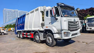 รถบรรทุกอัดขยะแบบตักท้าย 8*4 สำหรับงานจัดการขยะในเมือง - Product Image 3