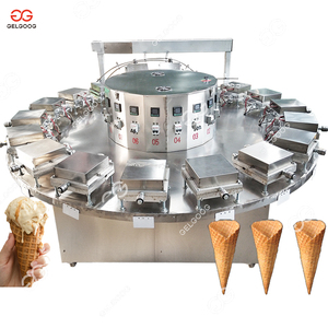 Máquina para hacer conos de gofres Pizzelle de diseño personalizado de acero inoxidable - Product Image 1