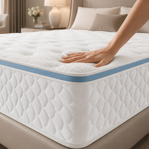 Colchón Híbrido de Espuma Tamaño Queen, Colchón Comprimido Tamaño King para Dormitorio - Product Image 1