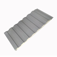 Panneau en mousse de polyuréthane décoratif de 16 mm d'épaisseur, panneau isolant métallique, motif de grande muraille