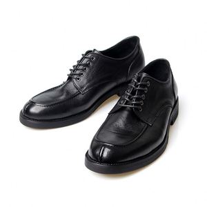 Men's <b>Square</b> Toe Lace-Up Oxford Loafers Moccasins Genuine Leather Upper Lightweight Breathable Anti-Slip Office Career Dress - Product Image 4