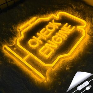 Luz LED <span class=keywords><strong>de</strong></span> Neón Acrílica con Alimentación USB, Decoración <span class=keywords><strong>de</strong></span> Pared con Diseño <span class=keywords><strong>de</strong></span> Motor, para Taller <span class=keywords><strong>de</strong></span> Reparación <span class=keywords><strong>de</strong></span> Autos, Arte <span class=keywords><strong>de</strong></span> Pared para Fiestas, con Clasificación IP65 - Product Image 5