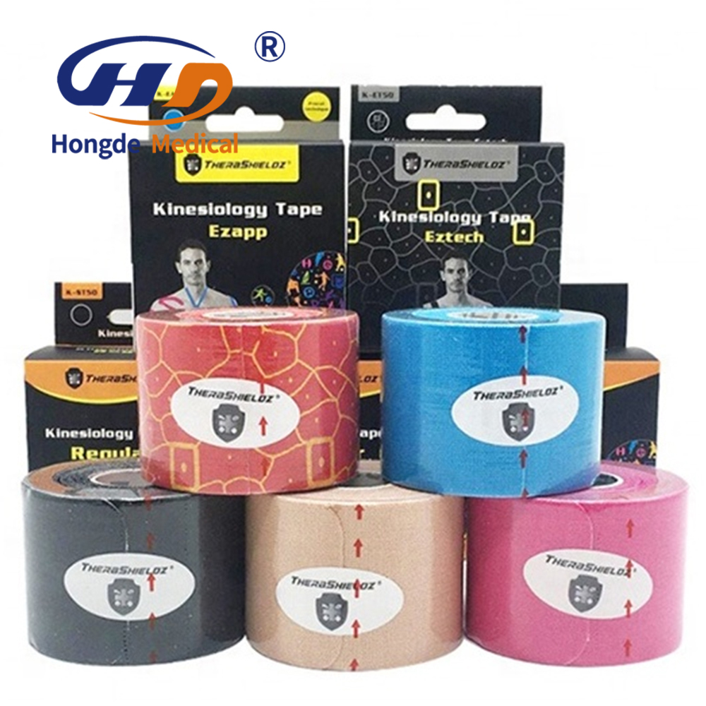 Factory Wholesale New Kinesiology Tape Sports Tape Recovery Therapeutic Kine Sio Tape Kt Taoe