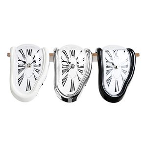 <span class=keywords><strong>Reloj</strong></span> de fusión Decoración <span class=keywords><strong>del</strong></span> hogar Surrealista Salvador Dalí Estilo Silencioso <span class=keywords><strong>Reloj</strong></span> de escritorio creativo - Product Image 3