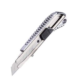 Cuchillo utilitario JINGFENG 228 con soporte de hoja de aleación de aluminio, herramienta de corte para papel, madera, manualidades y uso de oficina. - Product Image 5
