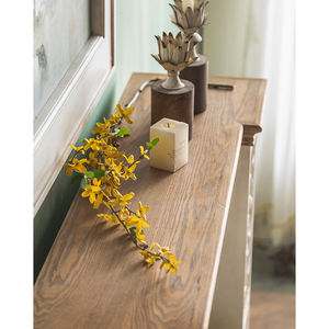 Table de hall en bois blanc, <span class=keywords><strong>reproduction</strong></span> antique, console, fabriquée en Chine, meubles de style européen - Product Image 5