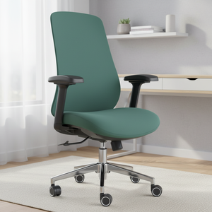<span class=keywords><strong>Silla</strong></span> Ergonómica Moderna de Tela con Elevación, para Oficina, Visitas, <span class=keywords><strong>Estudio</strong></span> de Grabación, Hogar, Sala de Reuniones - Cómoda - Product Image 2