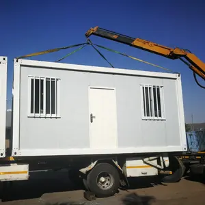 Mobil heim Leicht stahl vorgefertigtes modulares Haus Knock Down Porta cabin Stahl ISO Versand behälter Rahmen 20ft