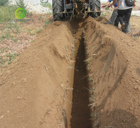 Producto Popular: Zanjadora Hidráulica Agrícola con Sierra de Cadena, Máquina Excavadora para Zanjado en Venta