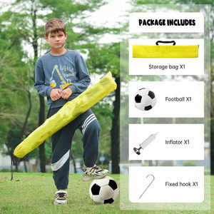 Portería de Fútbol Plegable de Alta Calidad para Entrenamiento, Redes de Fútbol Portátiles, Múltiples Tamaños + Colores - Perfecta para Juegos + Prácticas - Product Image 5