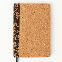 Ensemble de carnet A5 en liège avec stylo, imprimé UV personnalisé, éco-responsable, minimaliste, cadeau écologique, respectueux de l'environnement