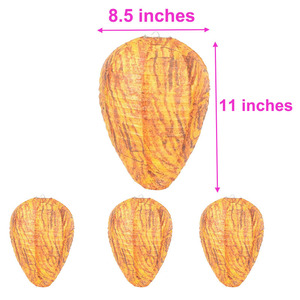 Nuevo Dispositivo de Protección para Jardines: Señuelo Antimosquitos Colgante con Forma de Colmena para Ahuyentar Avispas, Avispones y Abejas, Linterna de <span class=keywords><strong>Papel</strong></span> para Decoración de Jardín - Product Image 1