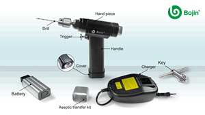 Trapano Osseo Elettrico ad Alta Velocità BJ1102 per Chirurgie Traumatiche di Livello Base di <span class=keywords><strong>Bojin</strong></span> Medical - Product Image 2