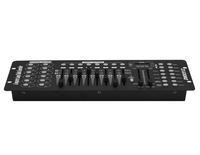 Équipement de DJ professionnel Console DMX 512 192 canaux Lumières de discothèque Contrôleur DMX DJ DMX512