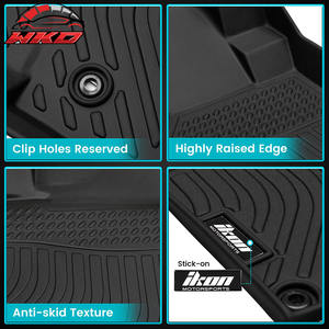 Alfombrillas para todo clima compatibles con Acura RDX 2016-2018 con asientos eléctricos de 8 posiciones, alfombras de TPE moldeadas en 3D, impermeables - Product Image 3