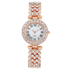 Bijoux de montre pour femmes en diamant gaufré <span class=keywords><strong>romain</strong></span> à la mode populaire coffret d'accessoires de cadeau de luxe coffret de montre pour femmes à la mode - Product Image 5