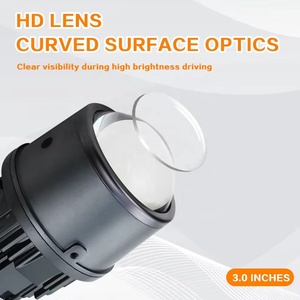 Đèn sương mù chiếu sáng ba màu bán trực tiếp từ nhà máy, kích thước 3.0 inch, sử dụng đèn LED Bi-led, tích hợp quạt, 3000K 4300K 6000K, dành cho xe Toyota - Product Image 4