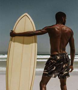 Factory Magical Quick Dry Swim Beach Shorts <b>Men</b> Wholesale Drawstring Sports Custom Beach Pants <b>Men's</b> Swim <b>Trunks</b> - Product Image 2