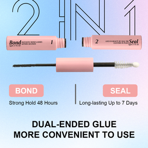 Yiernuo Lash Trái Phiếu Và Con Dấu Siêu Mạnh Mẽ Giữ Cụm Tự Làm Lash Keo Loại Bỏ Keo 2-Trong-1 Lông Mi Keo + Con Dấu & Loại Bỏ - Product Image 5