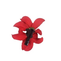Pince à cheveux Q&Y avec fleurs artificielles hawaïennes d'hibiscus, d'orchidée et de plumeria pour femmes, filles et enfants, idéale pour les fêtes ou la fête des Mères