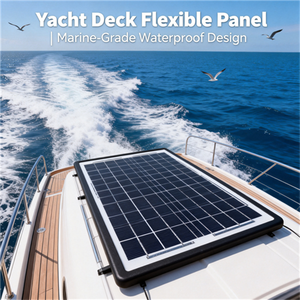 Panneaux solaires flexibles encadrés AHONY, stations d'énergie solaire intégrées eGo S20W, efficacité de 25,4 %, boîte de jonction étanche, ville intelligente - Product Image 3