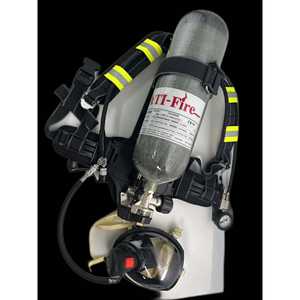 Bouteille d'air personnalisée 2,7 L haute pression en fibre de carbone pour systèmes SCBA, équipement de lutte contre l'incendie portable - Product Image 5