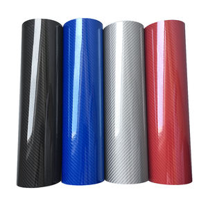 Pellicola avvolgente in vinile in PVC/PET in fibra di carbonio ad alta lucentezza per auto - Product Image 4