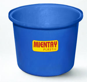 ถังเพาะพันธุ์ปลาเพาะเลี้ยงสัตว์น้ำทรงกลมพลาสติก 77x135x112 ซม. ภาชนะ PP อุตสาหกรรมขนาดใหญ่ ความจุมาก ข้อตกลงส่งออกทั่วโลก - Product Image 3