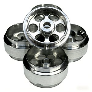 ISO9001 공장 맞춤형 CNC 터닝 서비스 CNC 가공 터닝 정밀 알루미늄 장난감 레이싱카 휠 - Product Image 5