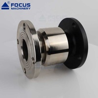 Raccord pivotant DN65 en acier inoxydable avec connexion à double bride CE 2"3"4" Joint mécanique Union rotative universelle à 360° pour tuyaux