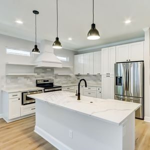 Vietnam fábrica RTA Puerta de gabinete de cocina moderna de madera de la coctelera diseño - Product Image 2