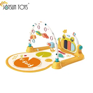 カエルの赤ちゃんピアノジムマットミュージカルクロールマット赤ちゃんのための早期教育おもちゃ