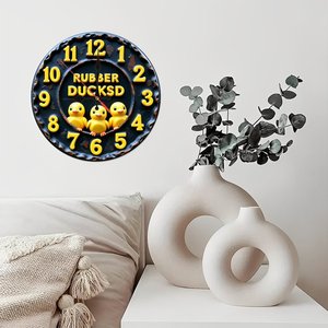 Reloj <span class=keywords><strong>de</strong></span> pared <span class=keywords><strong>de</strong></span> madera <span class=keywords><strong>de</strong></span> 10 pulgadas con una <span class=keywords><strong>tabla</strong></span> <span class=keywords><strong>periódica</strong></span> <span class=keywords><strong>de</strong></span> elementos estilizada - Product Image 4