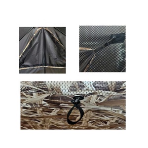 Tente de chasse portable à trois côtés camouflage, <span class=keywords><strong>3</strong></span> panneaux, 100x100x100cm, polyester enduit PU, équipement de chasse en plein air - Product Image 5