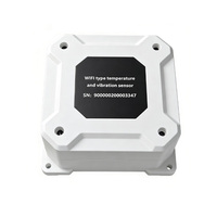 Sensor Getaran Suhu Presisi Tinggi Nirkabel WIFI Sensor Getaran Tiga Sumbu Bahan Isolasi ABS