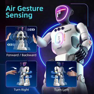 Robot jouet EPT avec enregistrement vocal, télécommande, LED interactives, détection de geste facial, musique, marche et danse pour enfants - Product Image 4