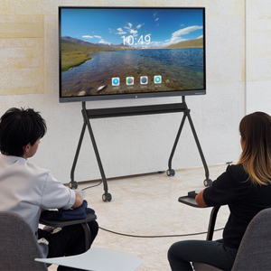 Khung hợp kim nhôm & <span class=keywords><strong>30</strong></span>,000h tuổi thọ 65 "bảng trắng điện tử cho các phòng kinh doanh/công nghiệp/đào tạo đáng tin cậy - Product Image 3