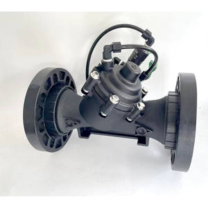 Válvula solenoide de control Zanson, tipo piloto, conexión de brida, control de flujo de agua y aire, 12V CC - Product Image 2