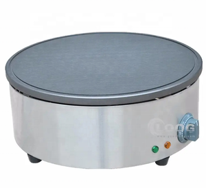 Goodloog 2200W Machine électrique de fabrication de crêpes en fonte Machine <span class=keywords><strong>à</strong></span> crêpes en acier inoxydable Équipement de cuisine 220V utilisé pour la vente - Product Image 4